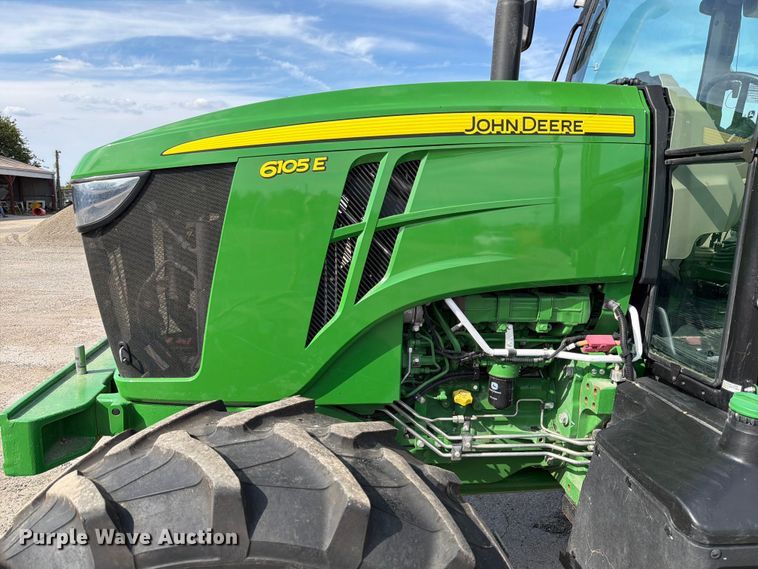 image for item ED5951 2022 John Deere 6105E MFWD tractor