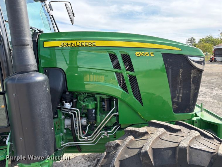 image for item ED5951 2022 John Deere 6105E MFWD tractor