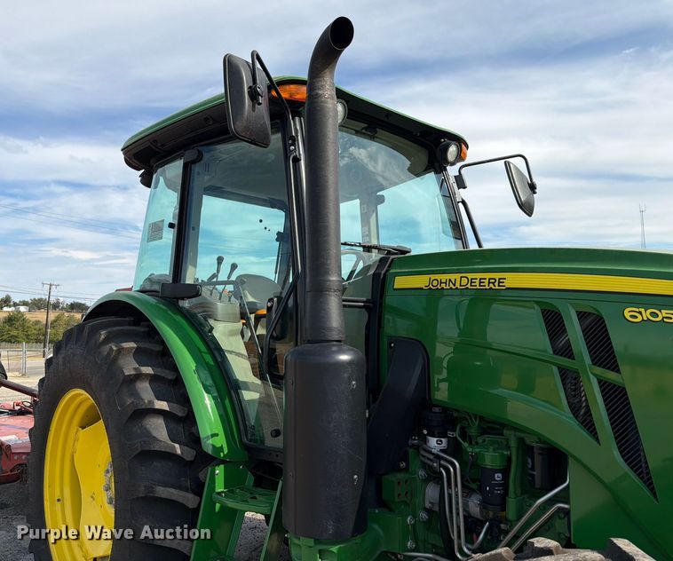 image for item ED5951 2022 John Deere 6105E MFWD tractor