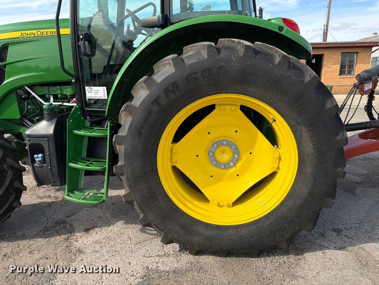 image for item ED5951 2022 John Deere 6105E MFWD tractor