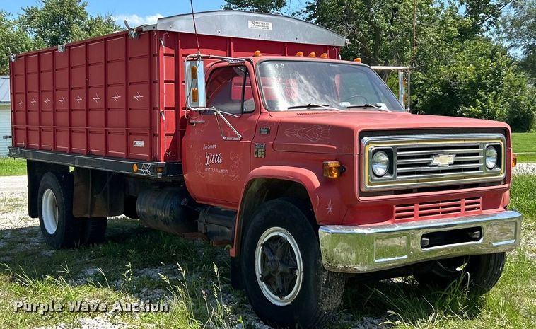 image for item EK8407 1977 Chevrolet C65 grain truck