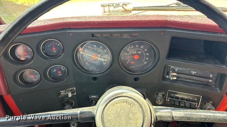 image for item EK8407 1977 Chevrolet C65 grain truck