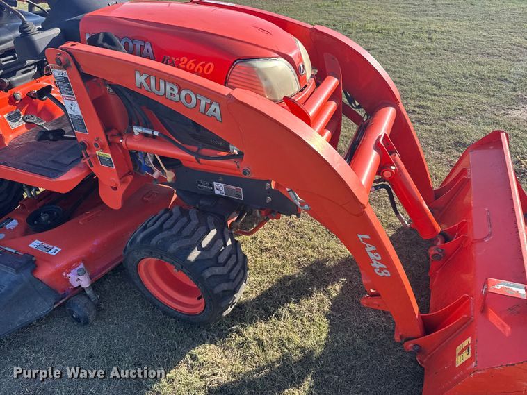 image for item ER2497 2008 Kubota BX2660 MFWD tractor