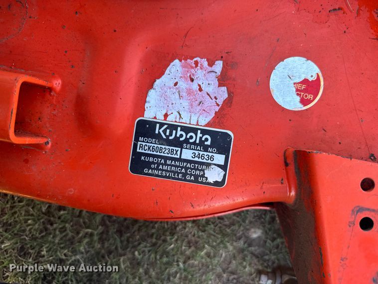 image for item ER2497 2008 Kubota BX2660 MFWD tractor