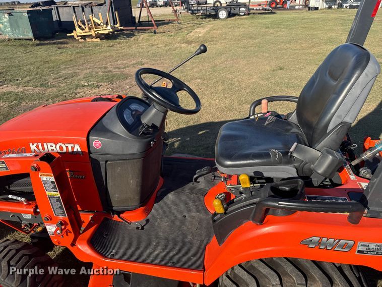 image for item ER2497 2008 Kubota BX2660 MFWD tractor