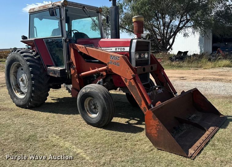image for item ER2499 1978 Massey Ferguson 2705 tractor