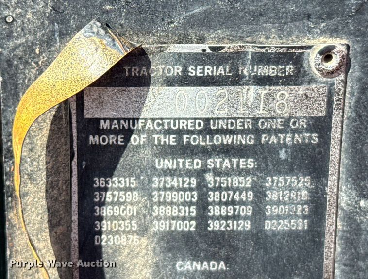 image for item ER2499 1978 Massey Ferguson 2705 tractor