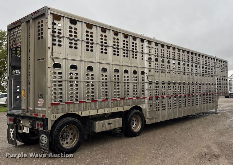 image for item ET4664 2012 Wilson PSDCL-402 livestock trailer