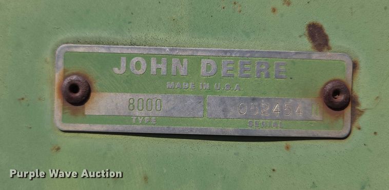 image for item EU3804 John Deere 8300 grain drill