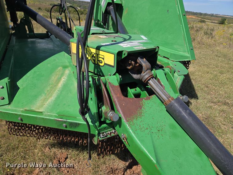 image for item EU3806 2007 John Deere HX15 batwing rotary mower