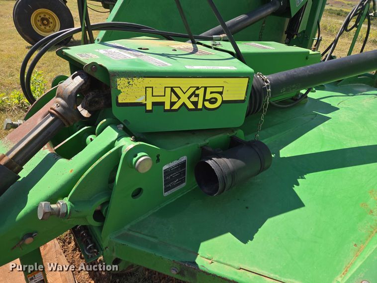 image for item EU3806 2007 John Deere HX15 batwing rotary mower