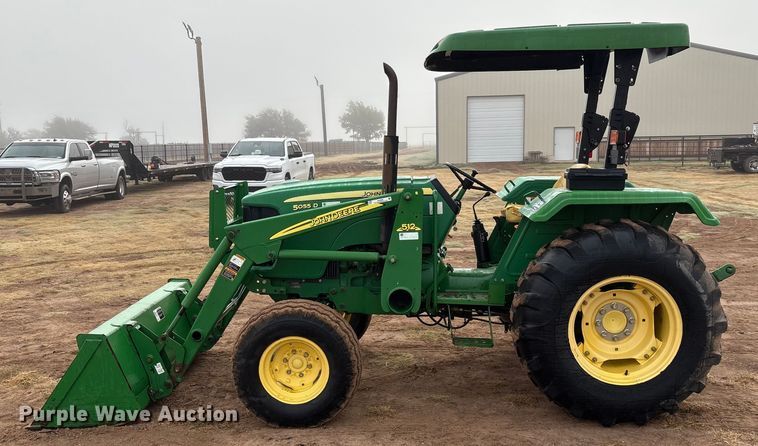image for item EU4660 2010 John Deere 5055D tractor