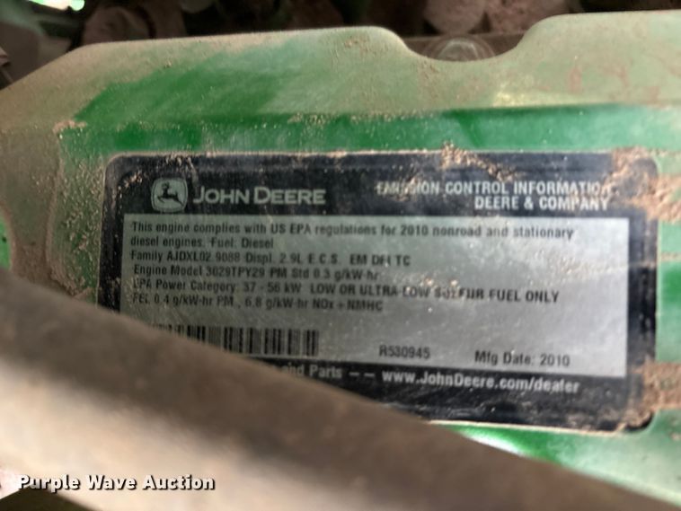image for item EU4660 2010 John Deere 5055D tractor
