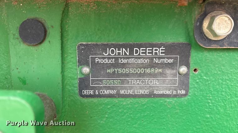 image for item EU4660 2010 John Deere 5055D tractor