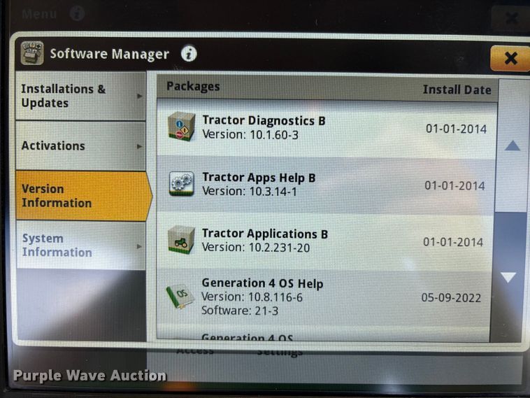 image for item EU4663 2020 John Deere 8R250 MFWD tractor