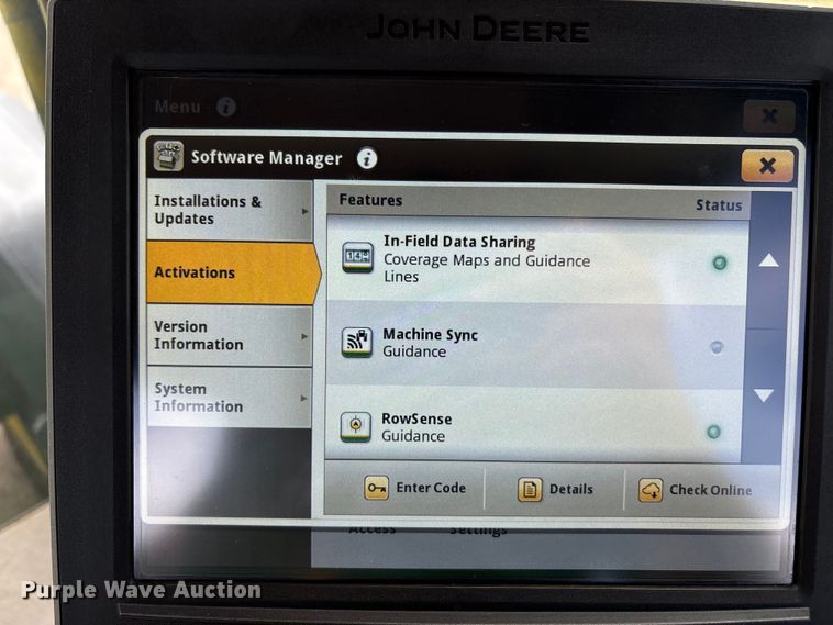 image for item EU4663 2020 John Deere 8R250 MFWD tractor