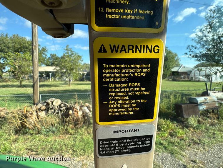 image for item EU4665 2005 John Deere 6415 tractor