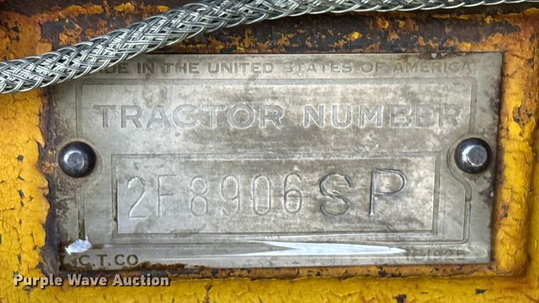 image for item EU6011 Caterpillar 22 crawler tractor