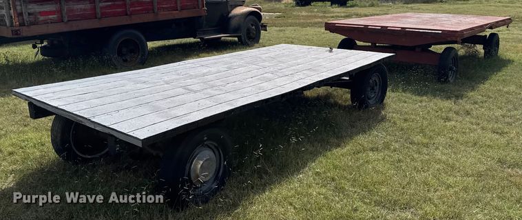 image for item EU6027 (2) hay wagons