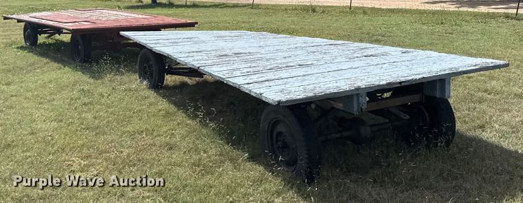 image for item EU6031 (2) hay wagons