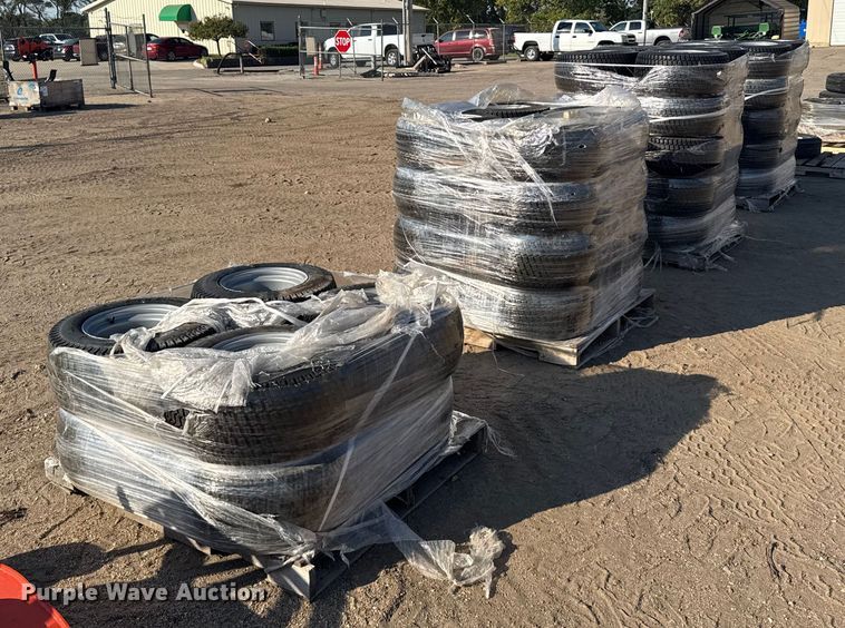 image for item EU6053 Protec Approximately 64 23x10.5-12 tires and wheels