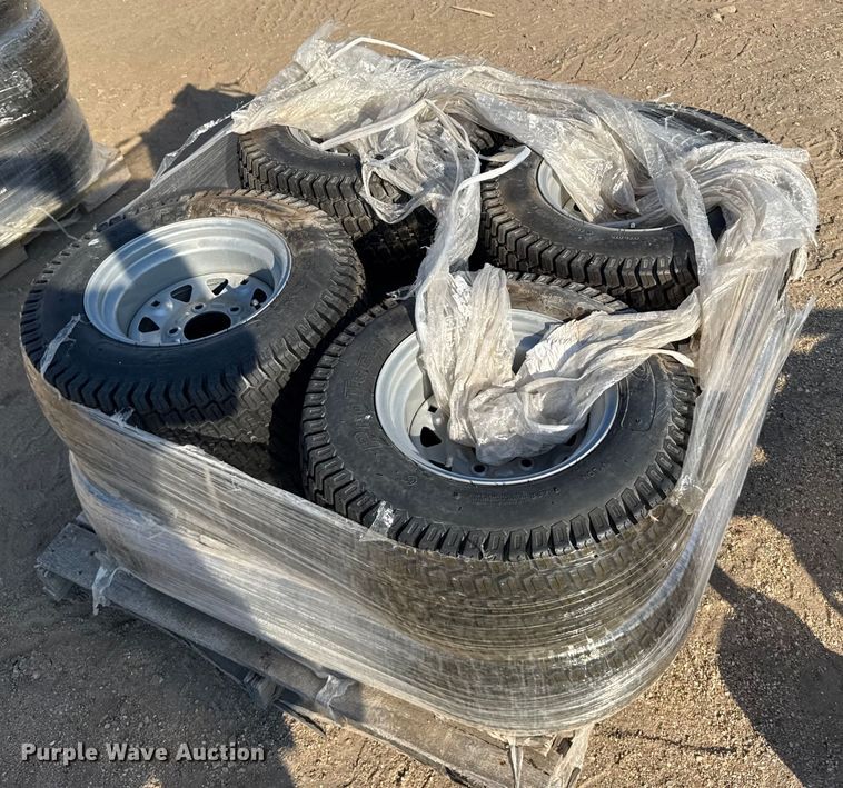 image for item EU6053 Protec Approximately 64 23x10.5-12 tires and wheels