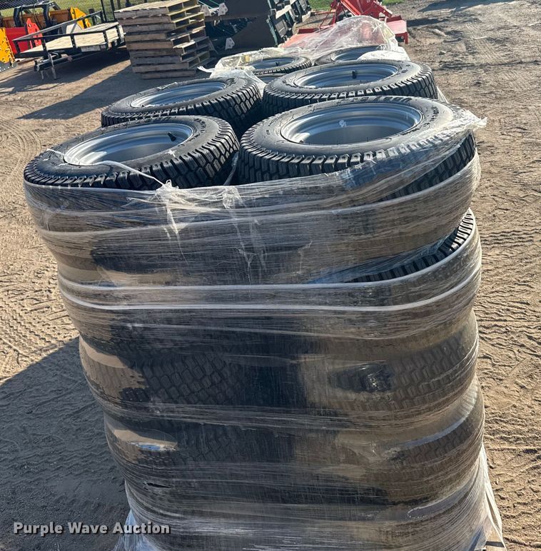 image for item EU6053 Protec Approximately 64 23x10.5-12 tires and wheels