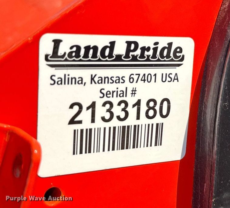 image for item EU6058 Land Pride RGA1258 tiller