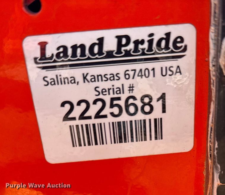 image for item EU6059 Land Pride RGA1282 tiller