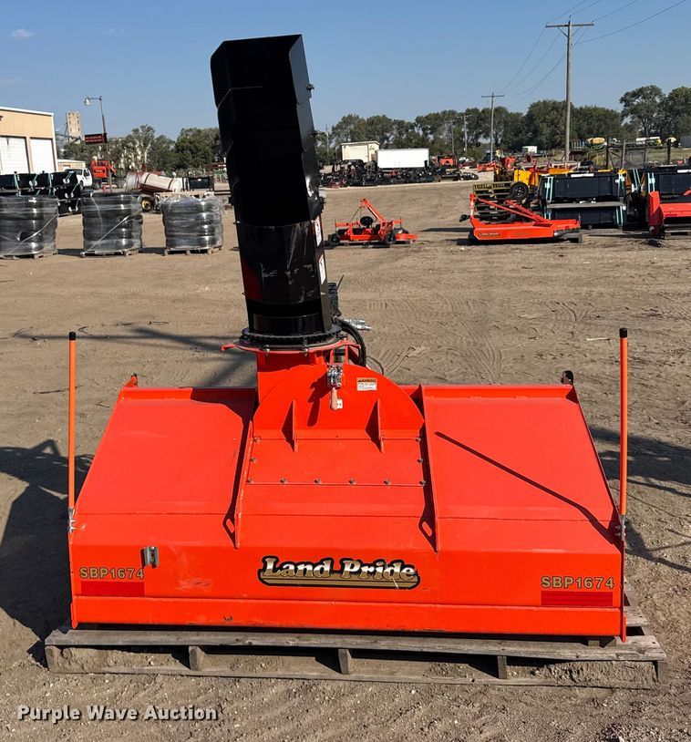 image for item EU6062 Land Pride SBP1674 snowblower