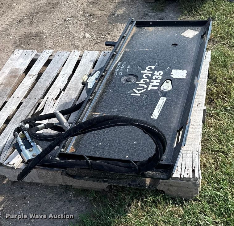image for item EU6071 Kubota TH35 skid steer tilt hitch