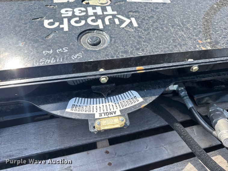 image for item EU6071 Kubota TH35 skid steer tilt hitch