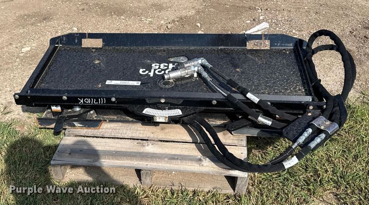 image for item EU6072 Kubota TH35 skid steer tilt hitch plate