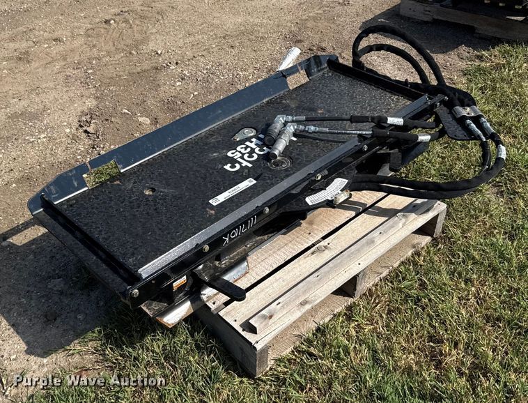 image for item EU6072 Kubota TH35 skid steer tilt hitch plate