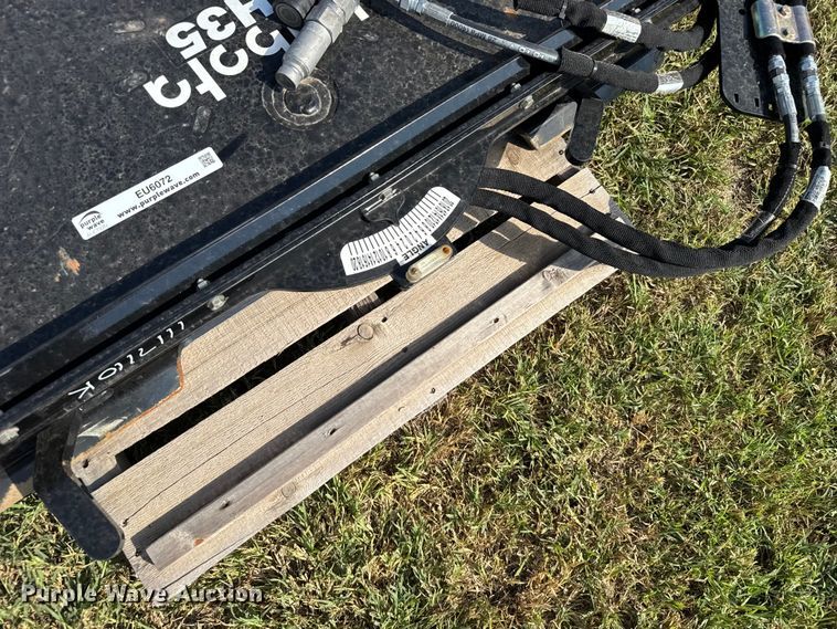 image for item EU6072 Kubota TH35 skid steer tilt hitch plate