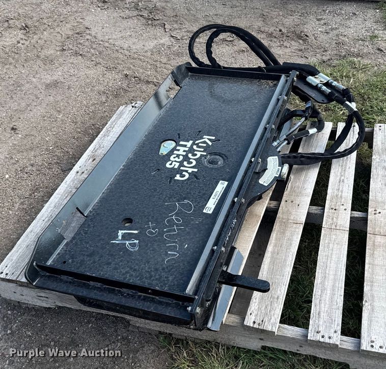 image for item EU6073 Kubota TH35 skid steer tilt hitch plate