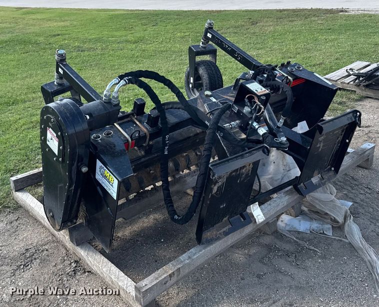 image for item EU6074 Kubota SR2772 skid steer power rake