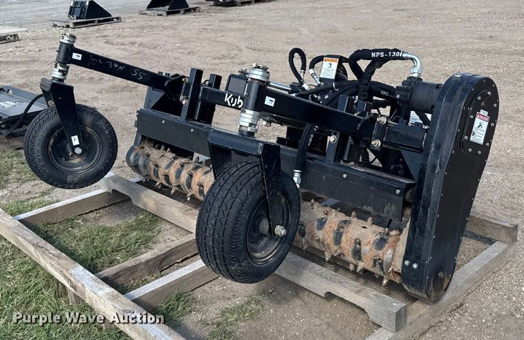 image for item EU6074 Kubota SR2772 skid steer power rake