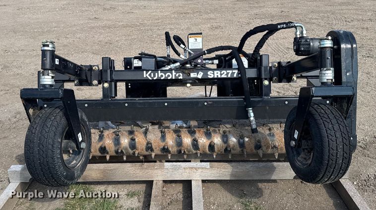 image for item EU6074 Kubota SR2772 skid steer power rake