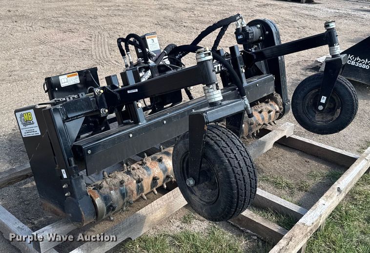 image for item EU6074 Kubota SR2772 skid steer power rake