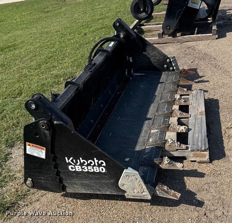 image for item EU6075 Kubota CB3580 skid steer four-in-one bucket