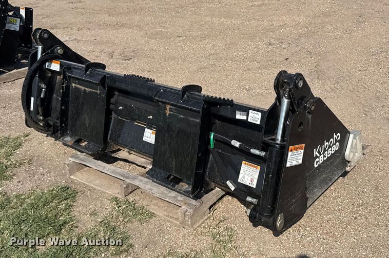image for item EU6075 Kubota CB3580 skid steer four-in-one bucket