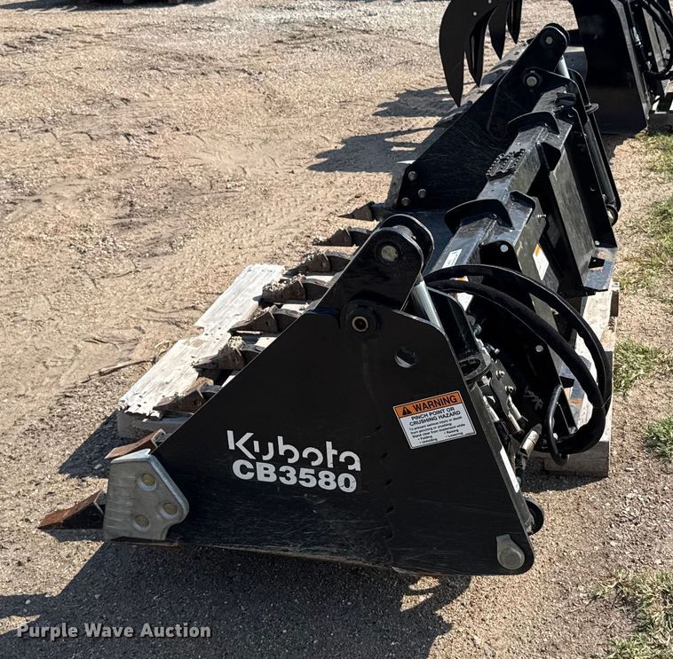image for item EU6075 Kubota CB3580 skid steer four-in-one bucket