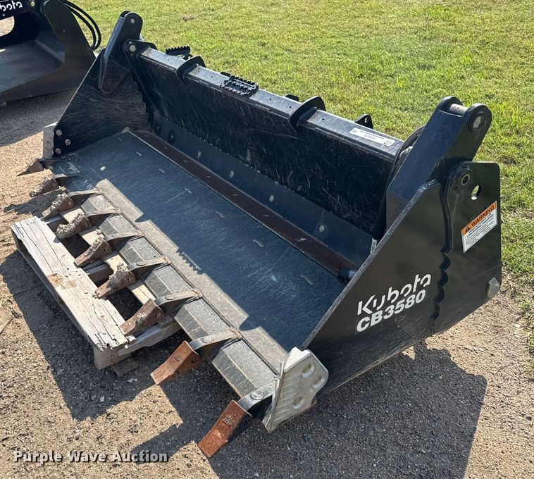 image for item EU6075 Kubota CB3580 skid steer four-in-one bucket