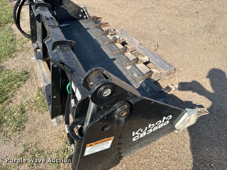 image for item EU6075 Kubota CB3580 skid steer four-in-one bucket