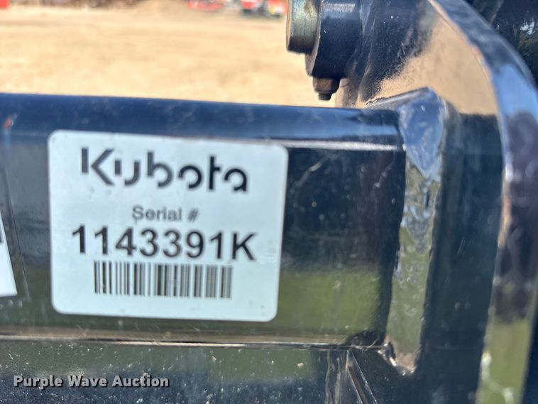 image for item EU6075 Kubota CB3580 skid steer four-in-one bucket