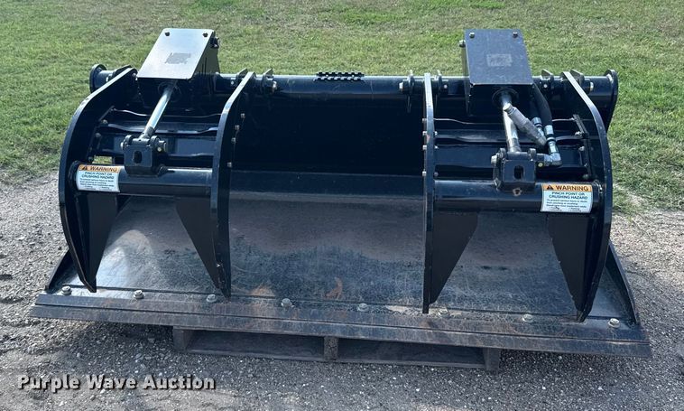 image for item EU6076 Kubota GB3074 skid steer grapple bucket