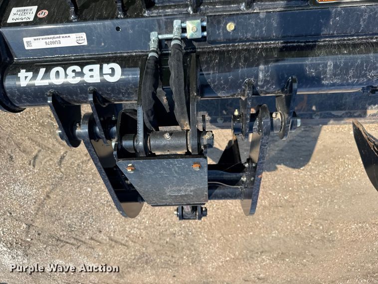 image for item EU6076 Kubota GB3074 skid steer grapple bucket