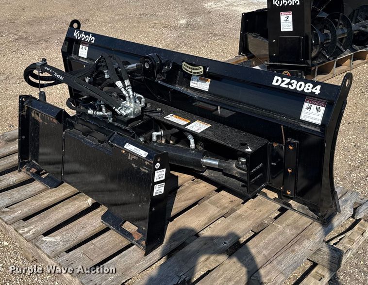 image for item EU6079 Kubota DZ3084 skid steer dozer blade