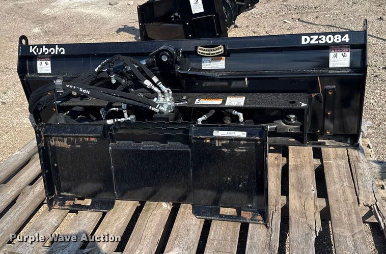 image for item EU6079 Kubota DZ3084 skid steer dozer blade